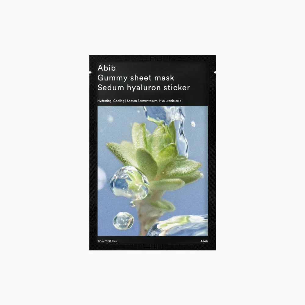 Abib Gummy Sheet Mask Sedum Hyaluron Sticker 27ML