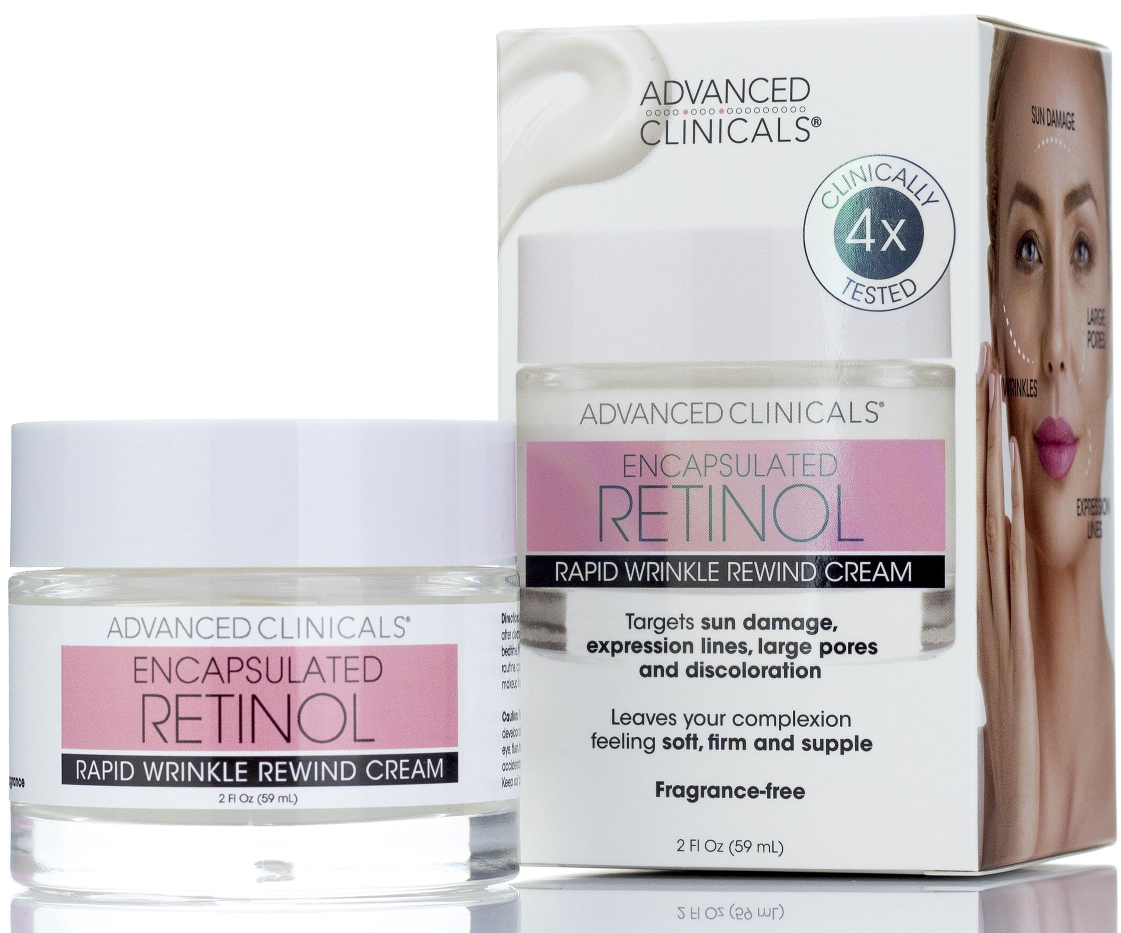 Advanced Clinicals Encapsulated Retinol Face Cream