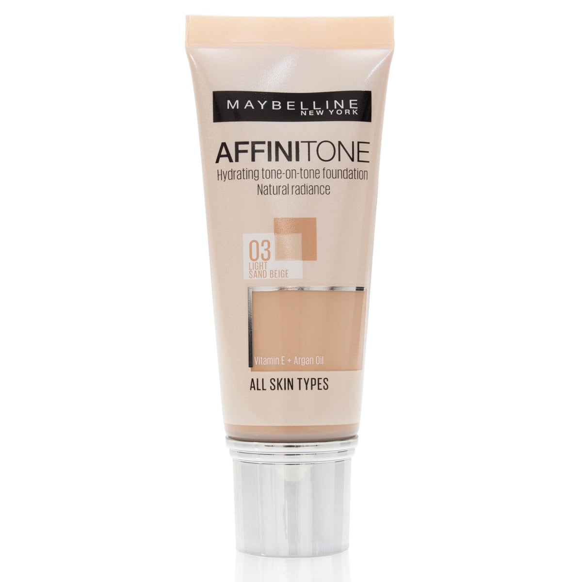 Maybelline Affinitone Foundation #03 LIGHT  SAND BEIGE