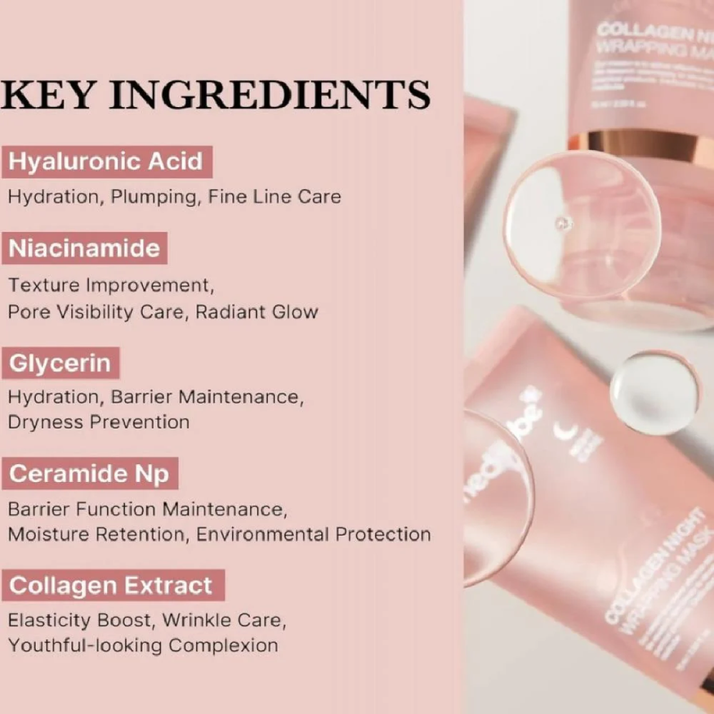 Medicube Collagen Night Wrapping Night Face Mask - 70ML