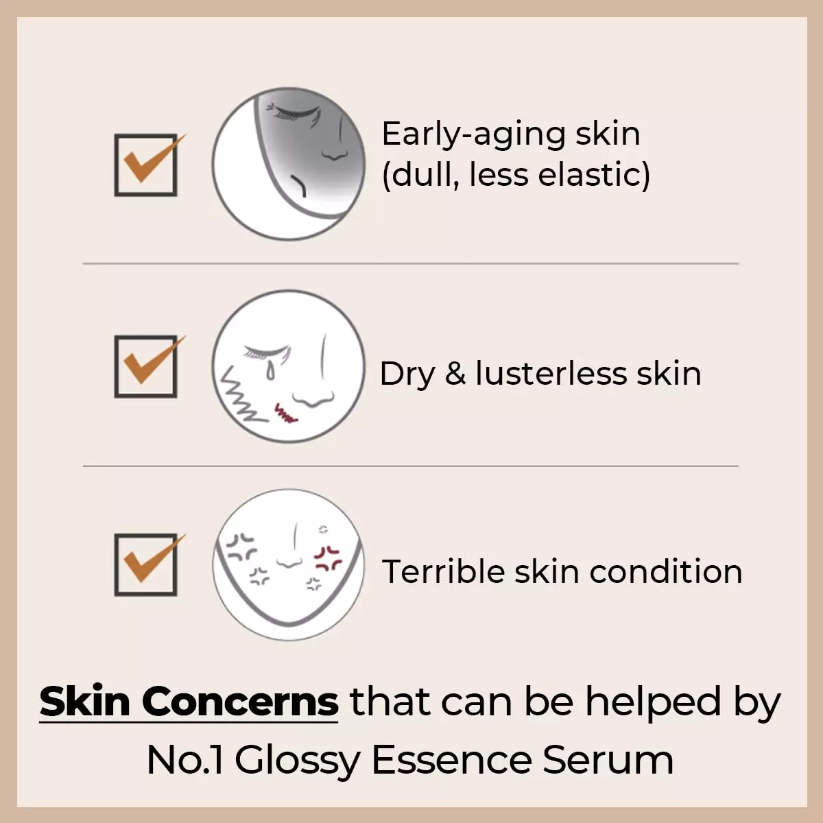 Numbuzin No.1 Glossy Essence Serum (50ml)