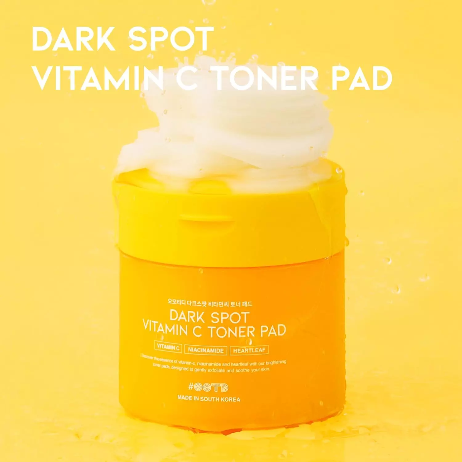 OOTD Vitamin C Dark Spot Toner Pad (120ml)