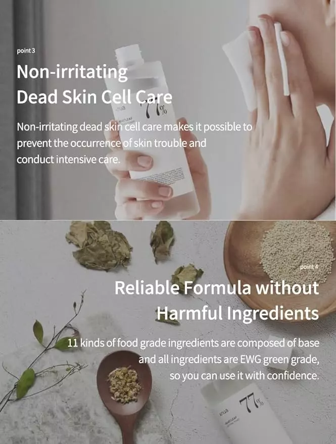 Anua Heartleaf 77%  Soothing Toner (40ml)