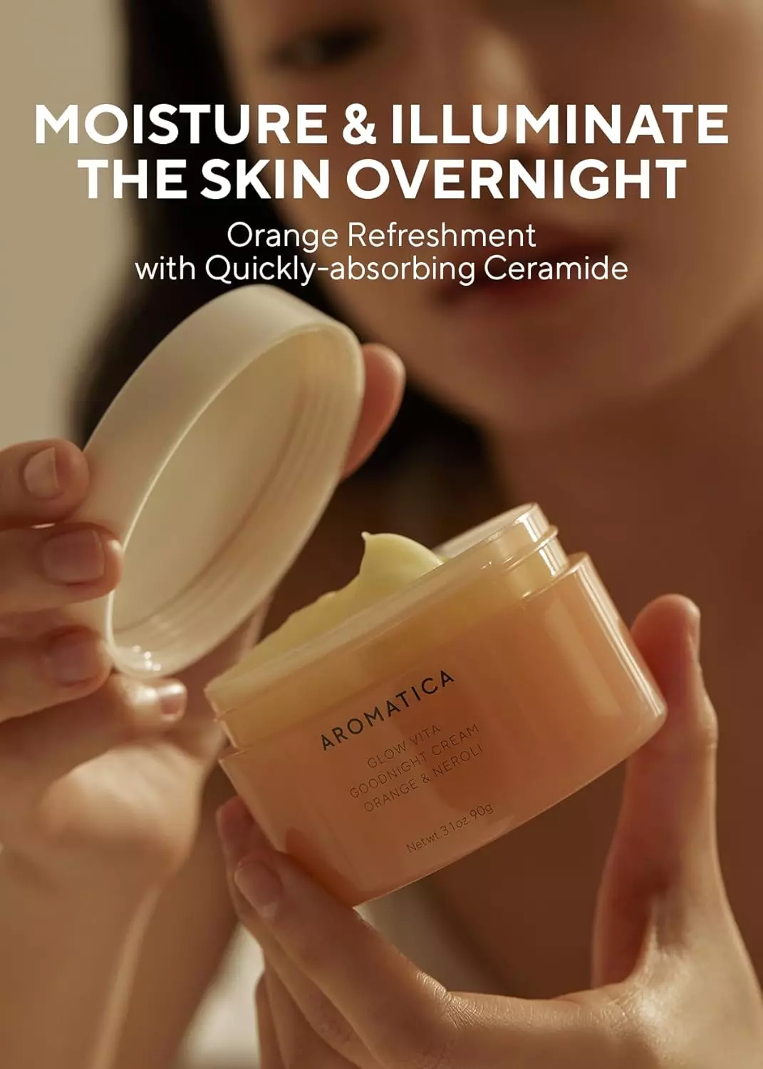 Aromatica Glow Vita Goodnight Cream Orange & Neroli (90g)