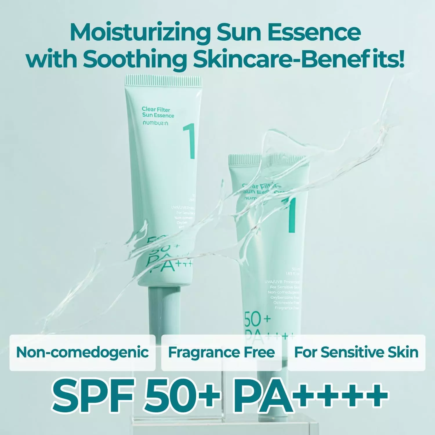 Numbuzin No.1 Clear Filter Sun Essence SPF50+ PA++++ (50ml)