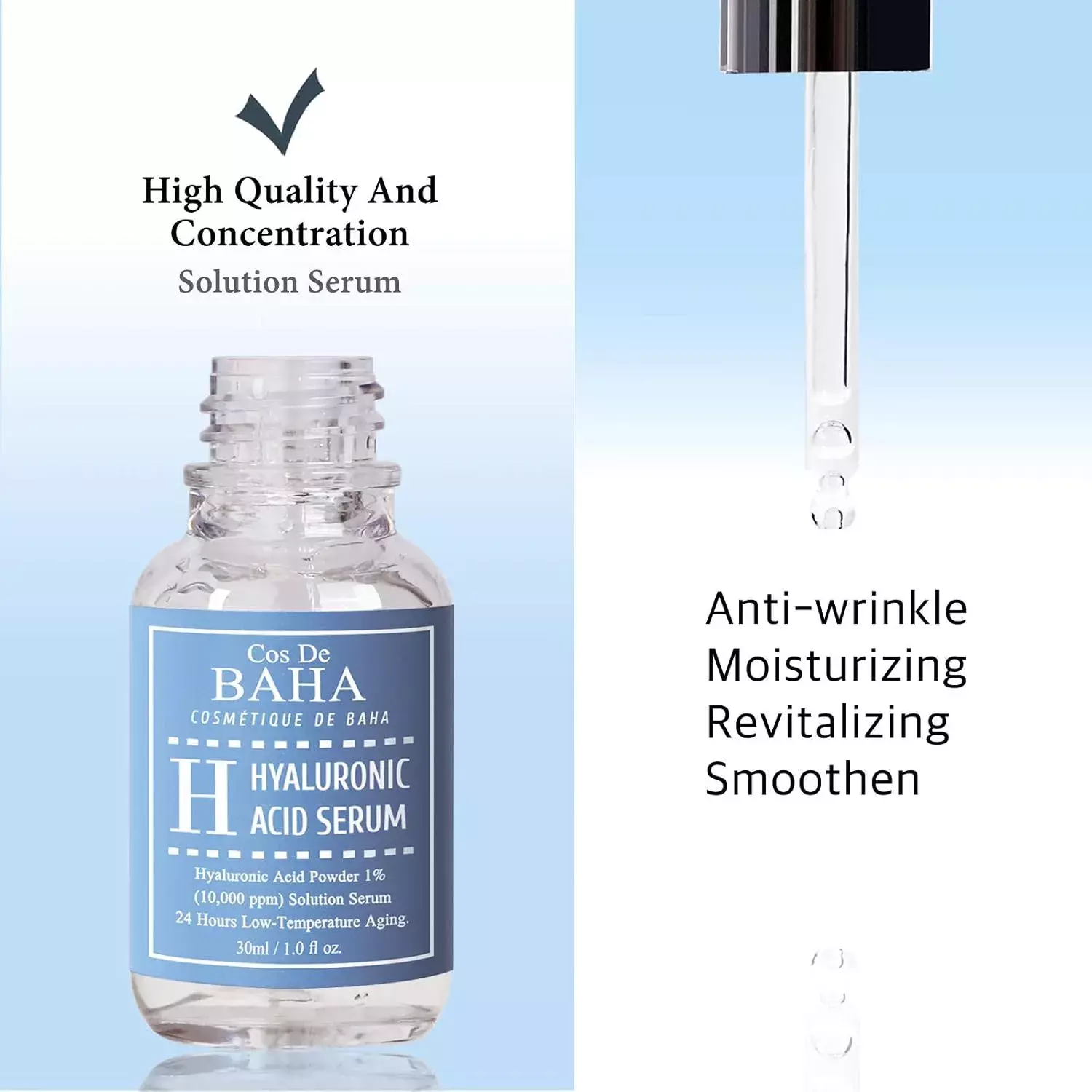 Cos De BAHA Hyaluronic Acid Serum 30ml