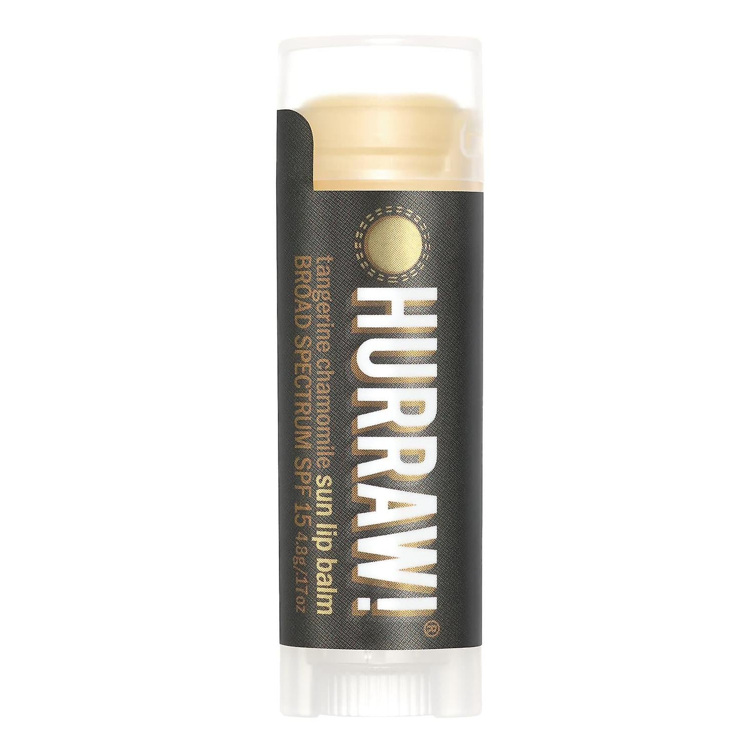 Hurraw! Tangerine Chamomile Sun Lip Balm SPF 15