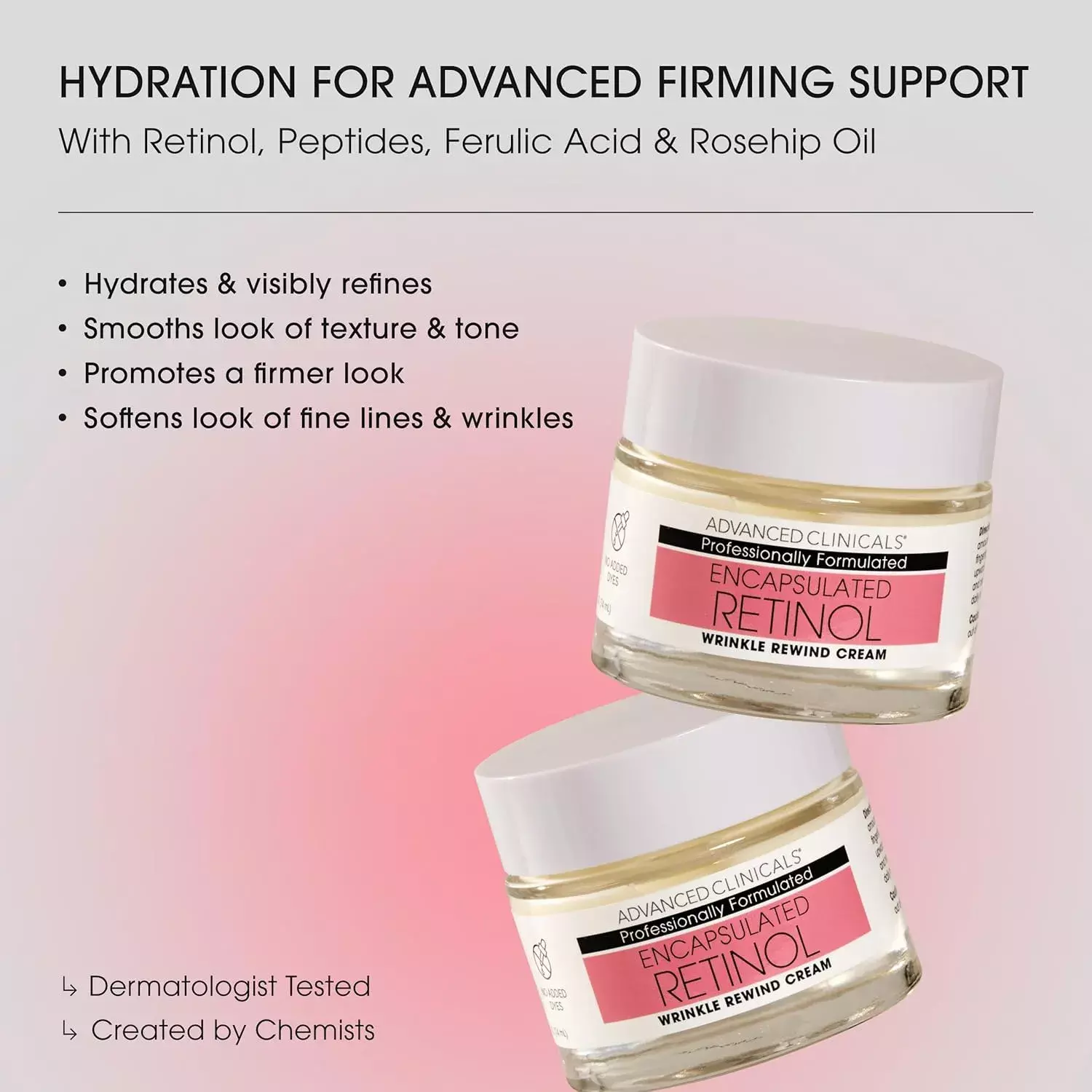 Advanced Clinicals Encapsulated Retinol Face Cream