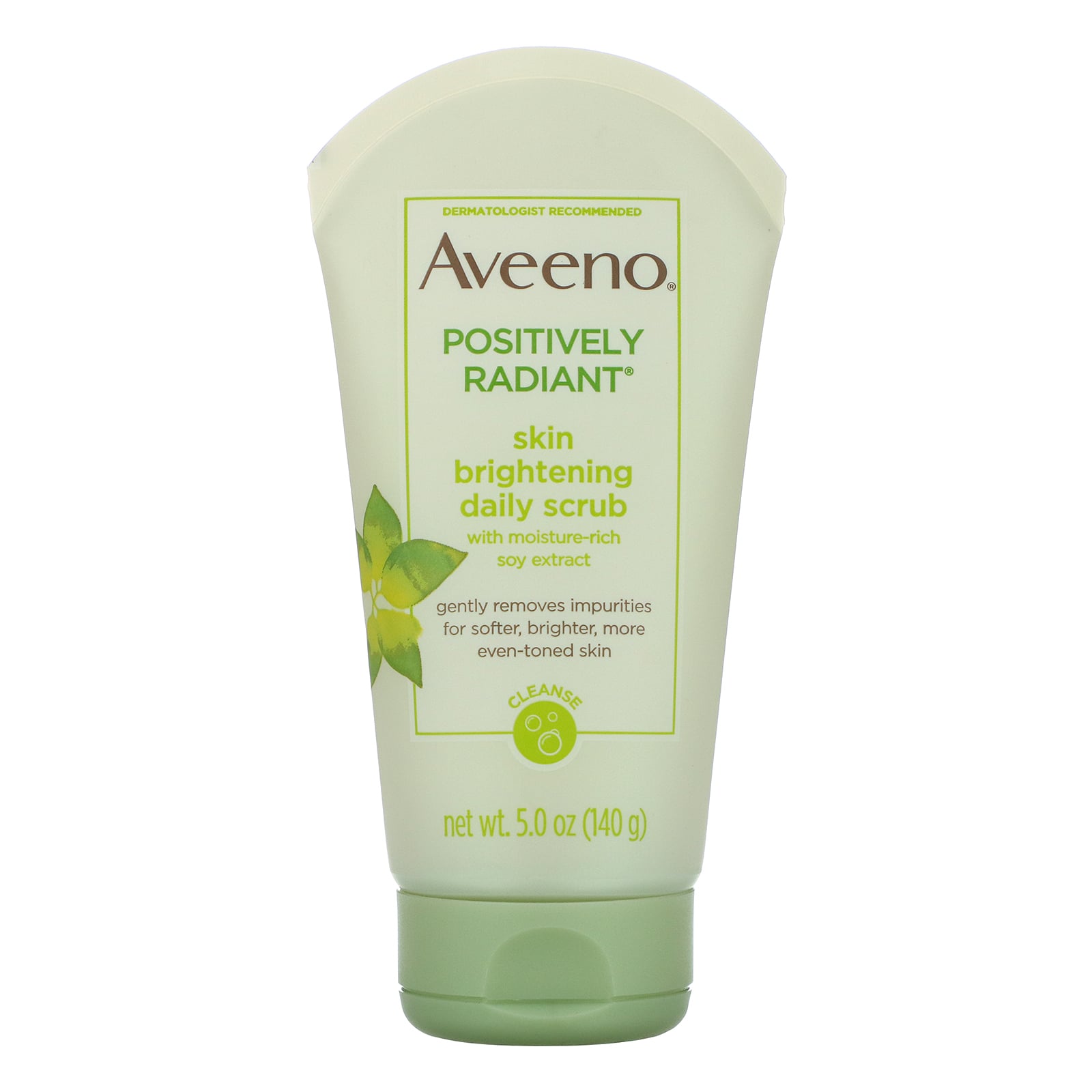 Aveeno Positively Radiant Skin Brightening Daily Face Scrub (140g)