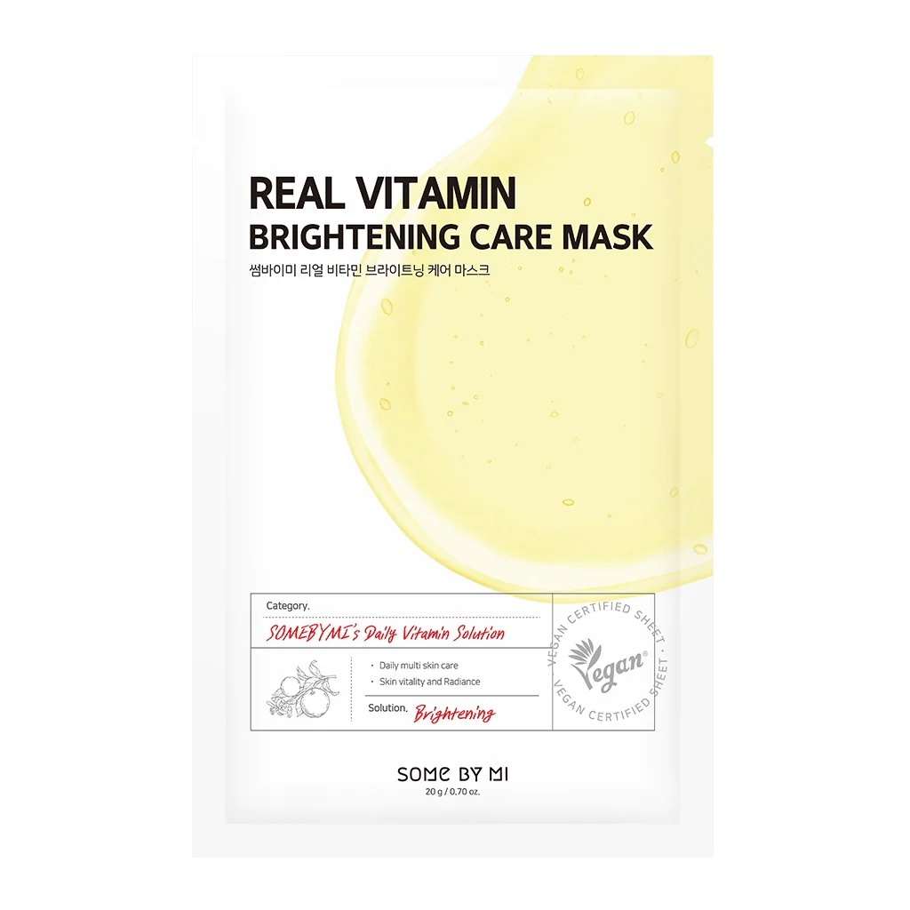 Some By Mi Real Vitamin Brightening Care Mask