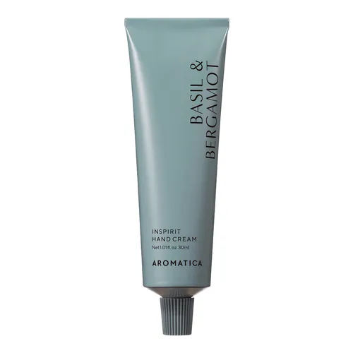Aromatica Basil & Bergamot Inspirit Hand Cream (30ml)