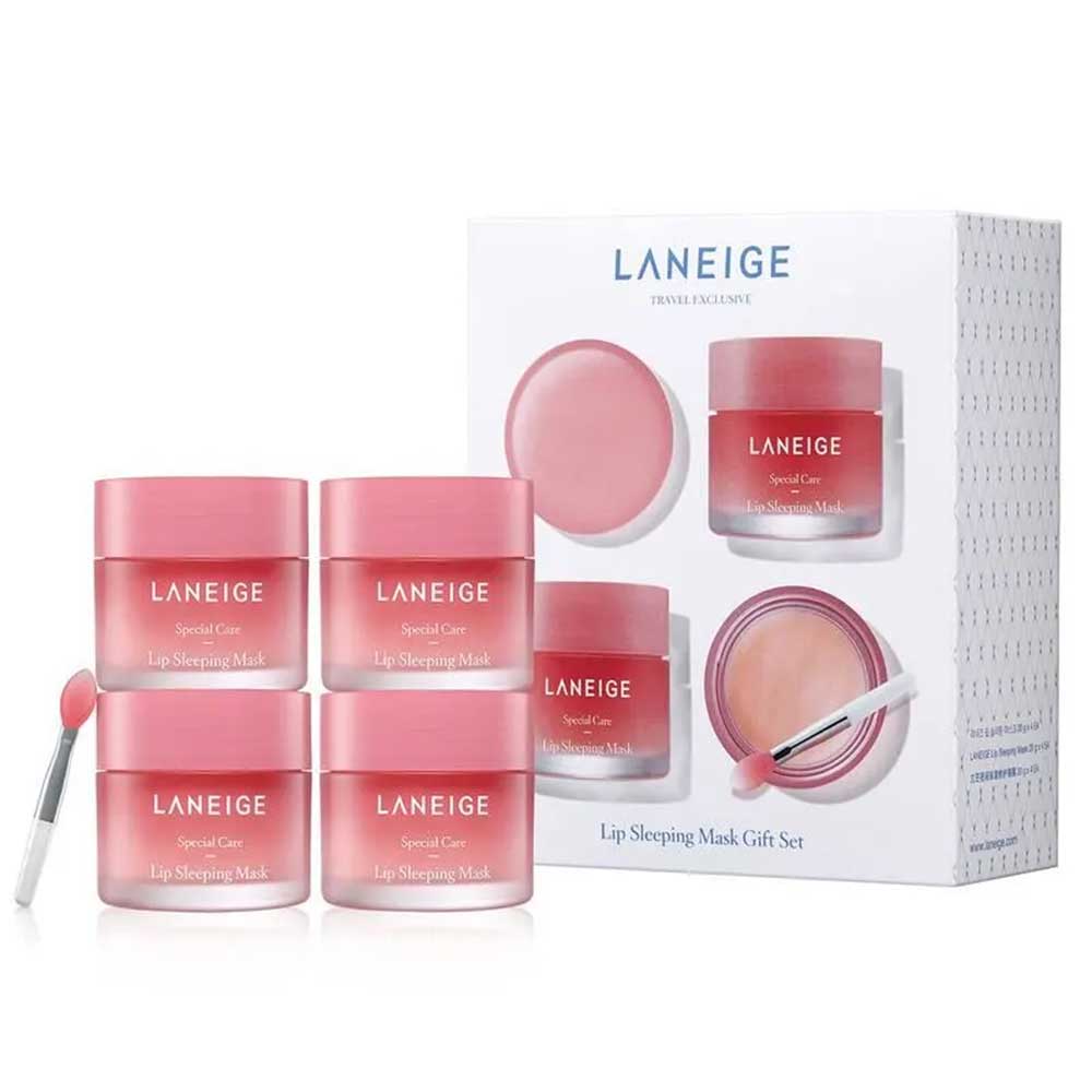 Laneige Lip Sleeping Mask EX [Berry] Gift Set 4 pcs