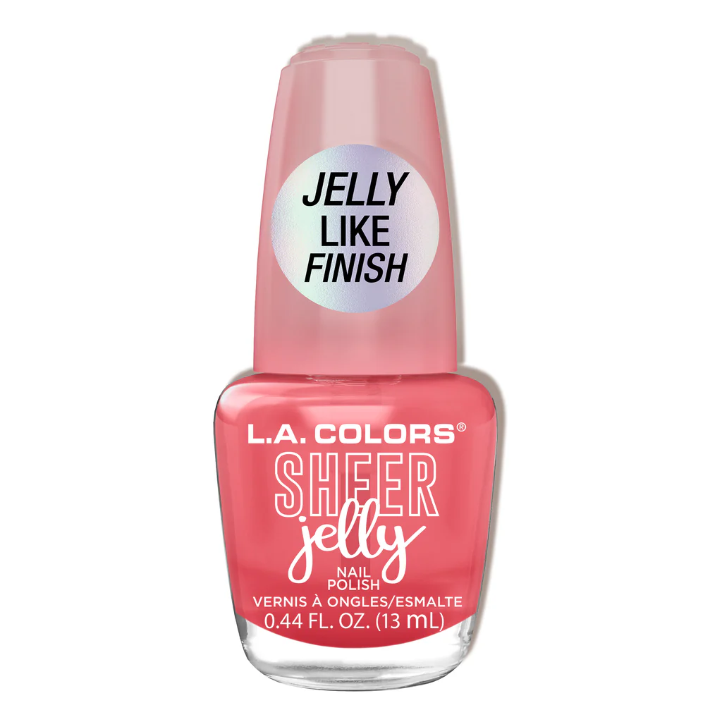 L.A. Colors Sheer Jelly Polish - CNL721 MIRAGE