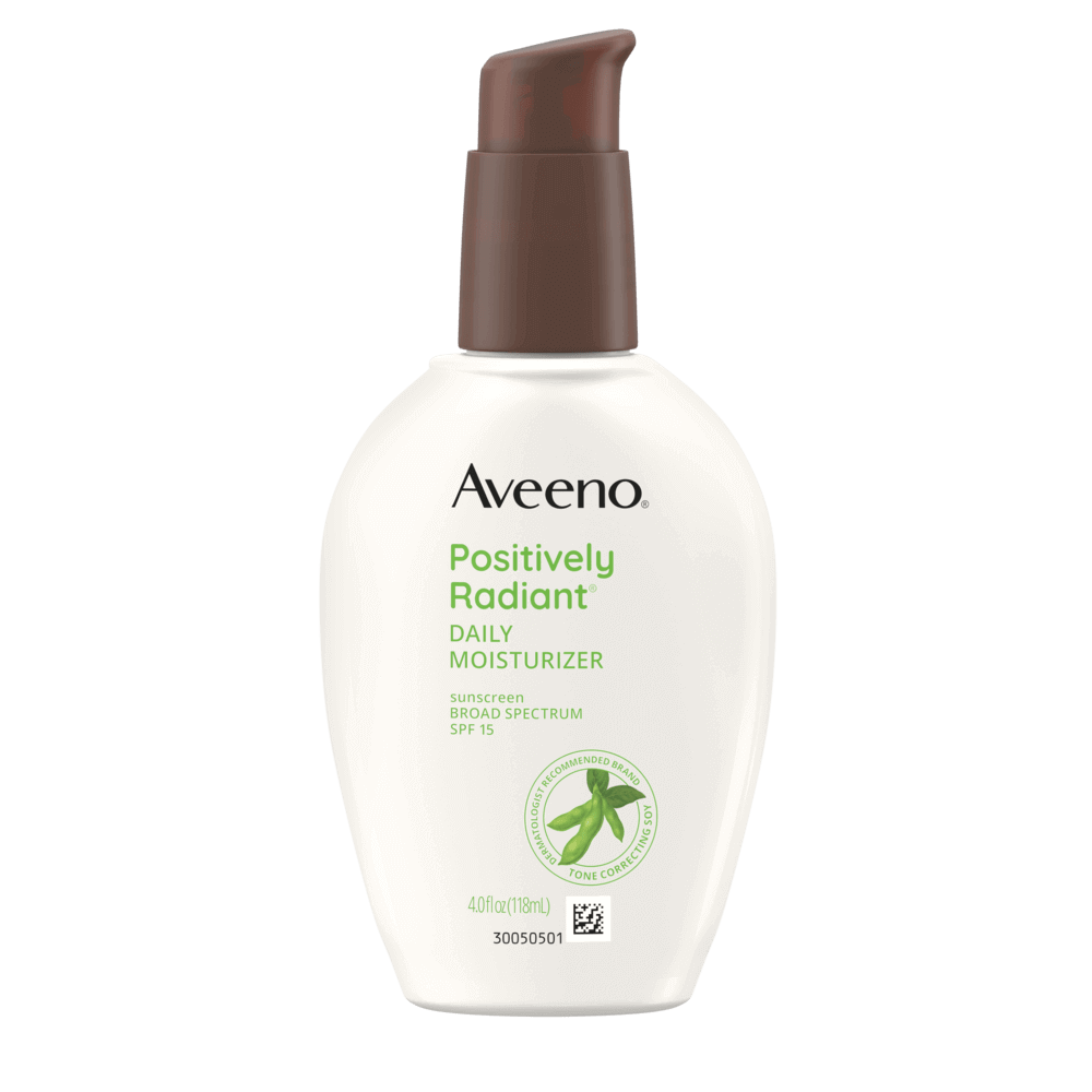 Aveeno Positively Radiant Face Moisturizer Broad Spectrum SPF 15 (118ml)