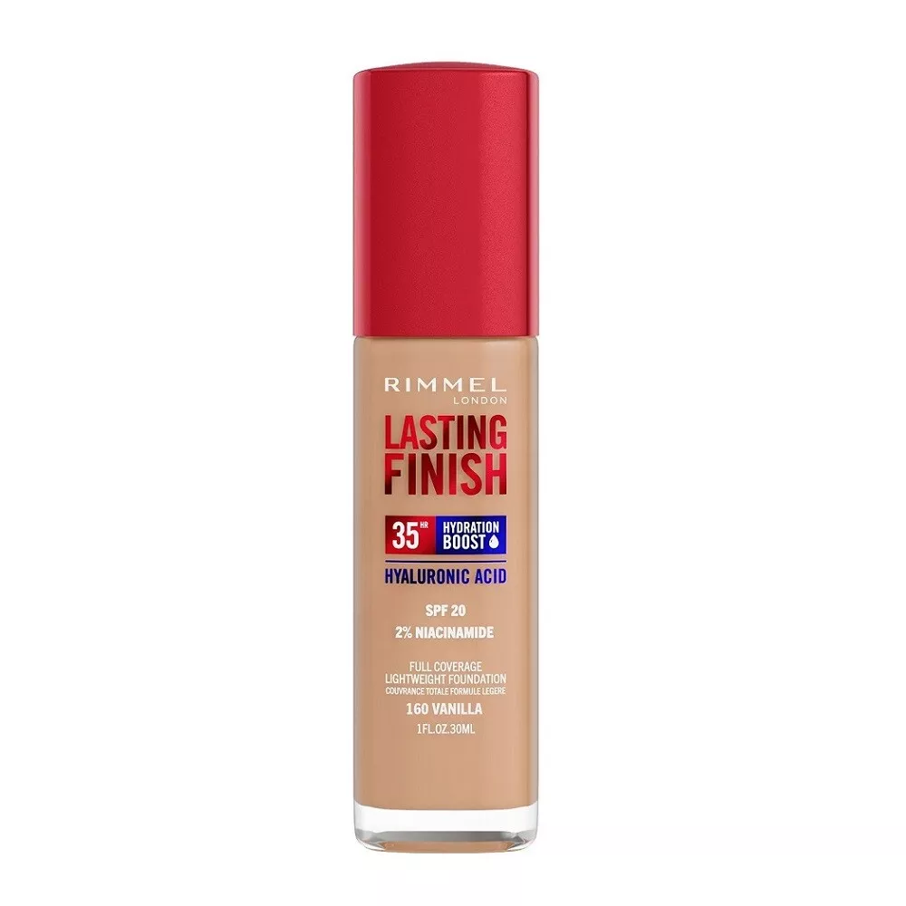 Rimmel London Lasting Finish Hydration Foundation - 160 VANILLA (30ml)