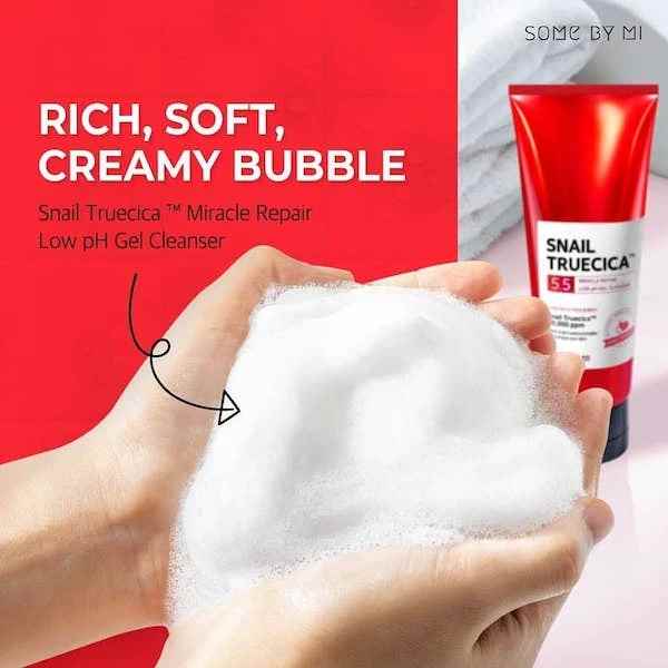 Some By Mi Snail Truecica Low pH Gel Cleanser