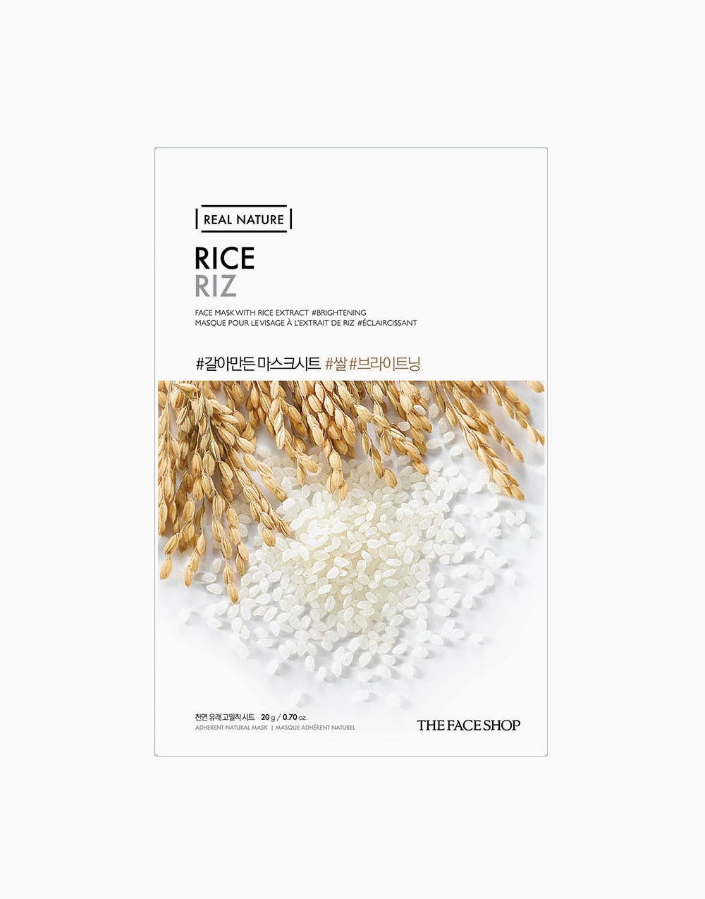 The Face Shop Real Nature Face Mask Rice