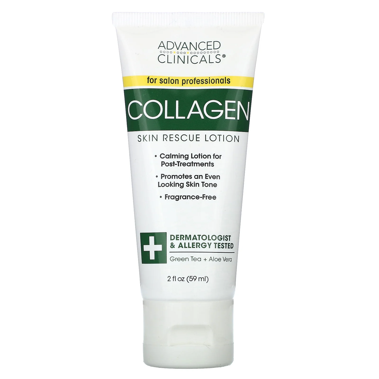 Advanced Clinicals Collagen Skin Rescue Lotion