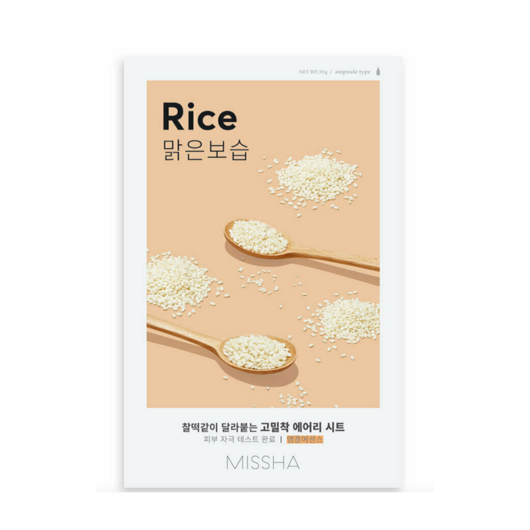 Missha Airy Fit Sheet Mask - RICE (19g)
