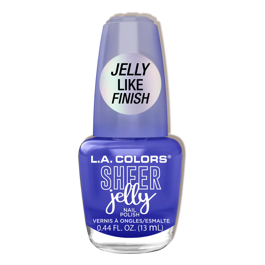 L.A. Colors Sheer Jelly Polish - CNL724 OASIS