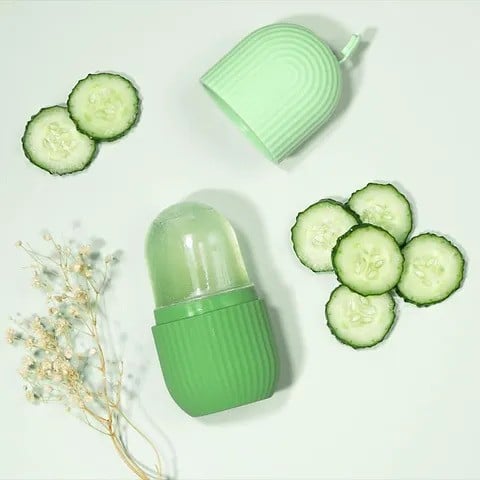Blink Silicone & Face Ice Roller - GREEN