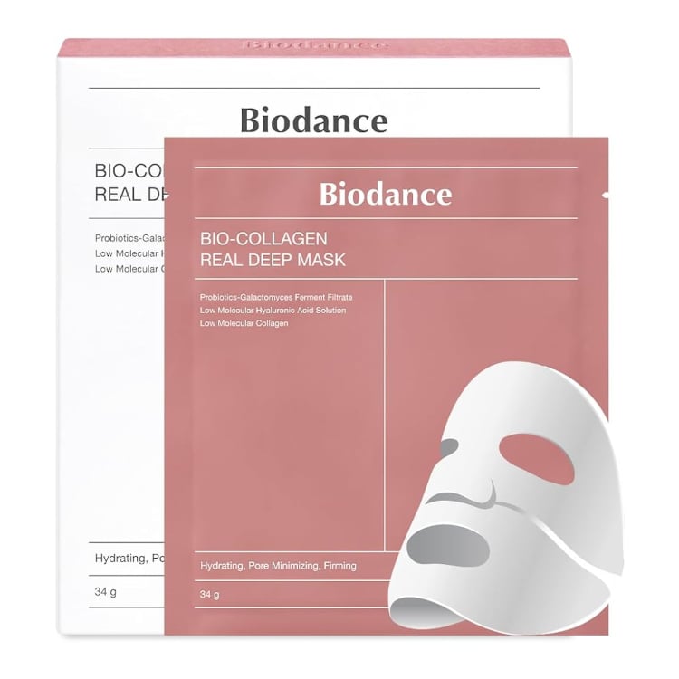 Biodance Bio Collagen Real Deep Mask 34gx4pcs - per box