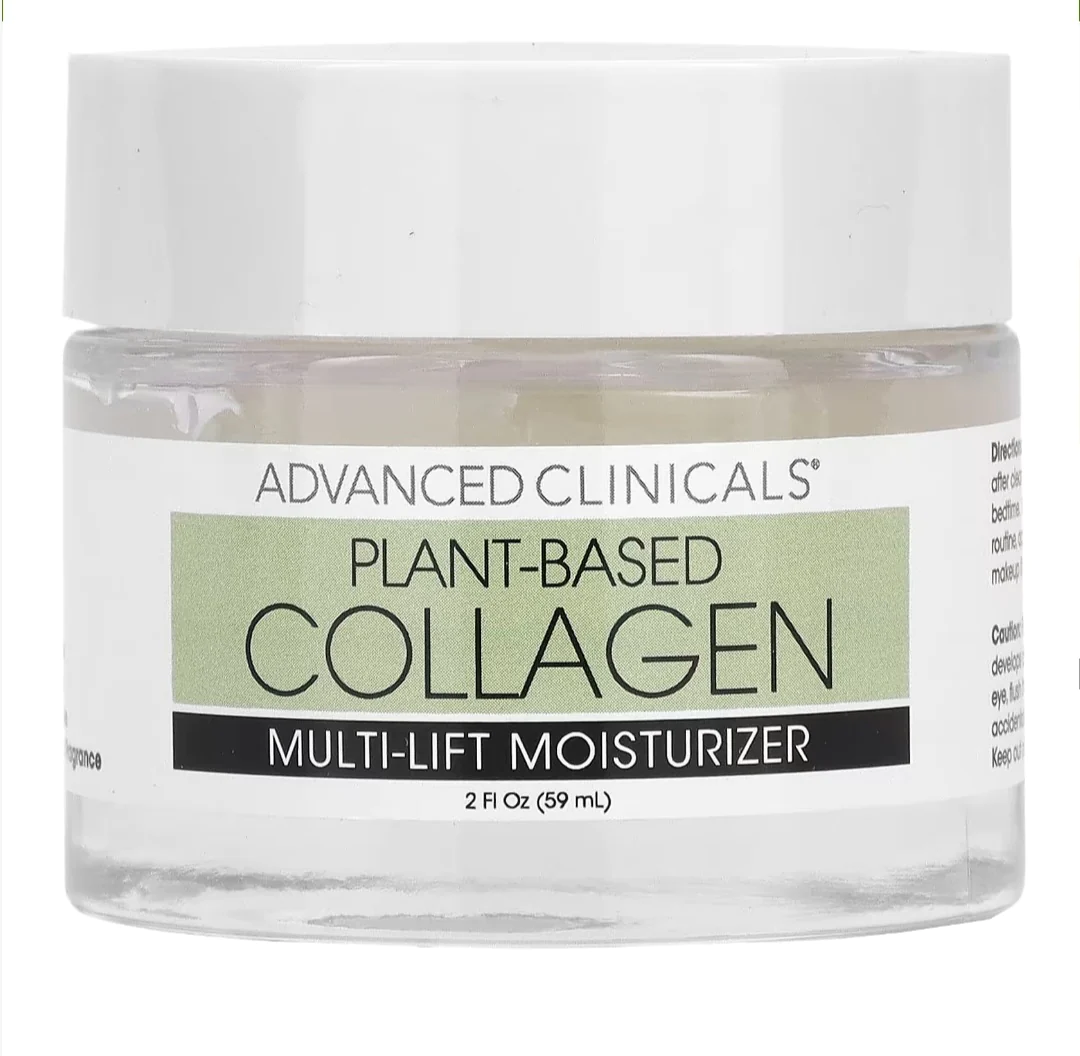 Advanced Clinicals Plant Based Collagen Multi-Lift Moisturizer
