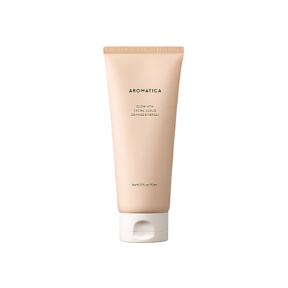 Aromatica Glow Vita Facial Scrub Orange & Neroli (150ml)