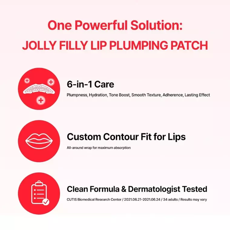 AcropassJolly Filly Lip Plumping Patch (2 Patches)