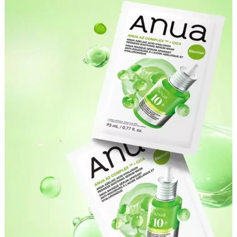 Anua Azelaic Acid Hyaluron Redness Soothing Serum Mask (23ml)