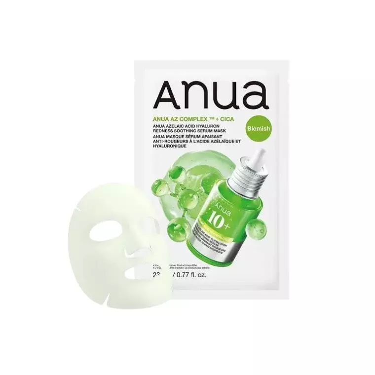 Anua Azelaic Acid Hyaluron Redness Soothing Serum Mask (23ml)