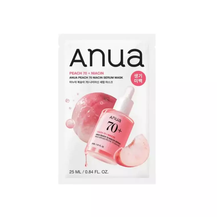 Anua Peach 70+ Niacin Serum Mask (25ml)