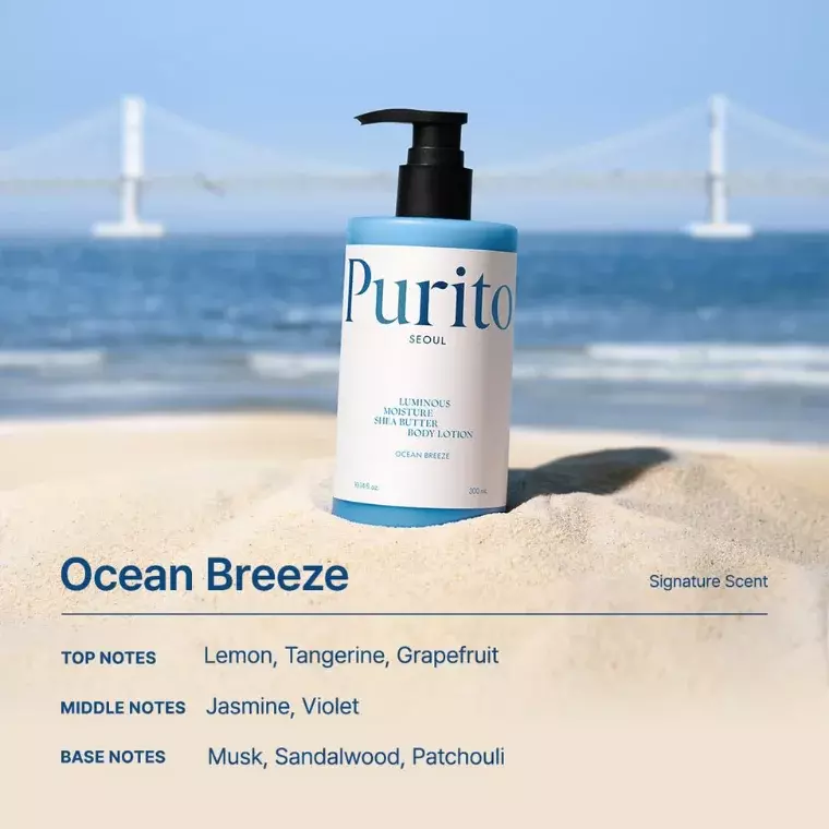 Purito Luminous Moisture Shea Butter Body Lotion (300ml)