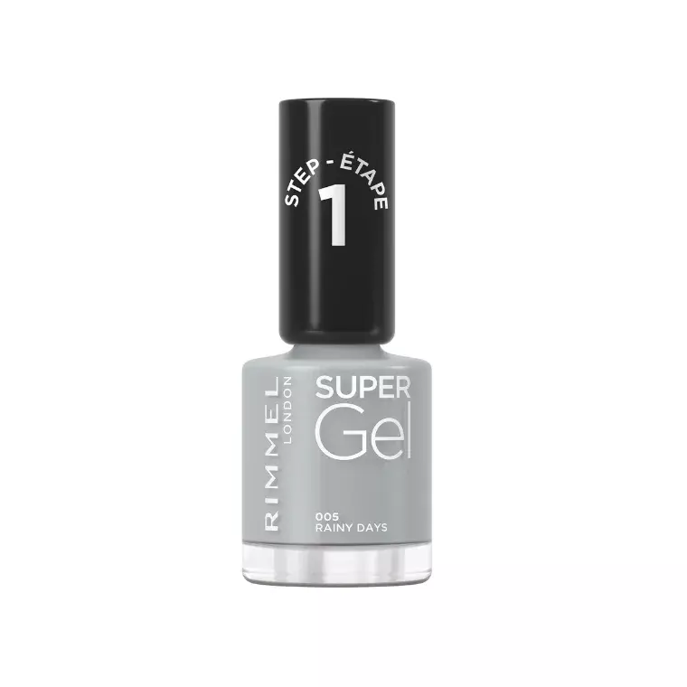 Rimmel London Super Gel Nail Polish #005 Rainy Days (12ml)