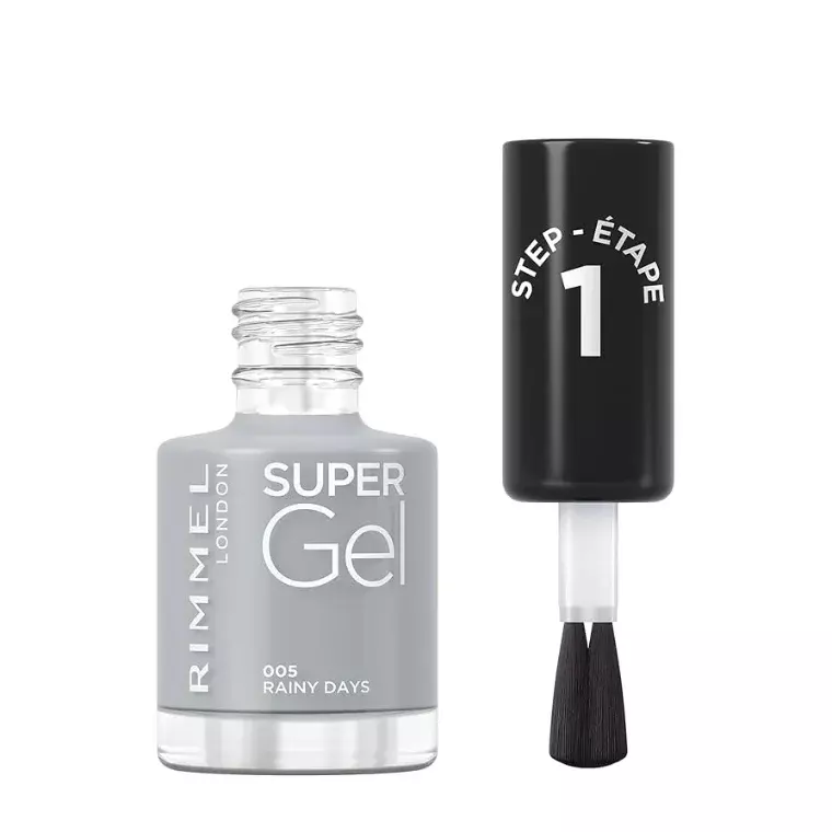 Rimmel London Super Gel Nail Polish #005 Rainy Days (12ml)