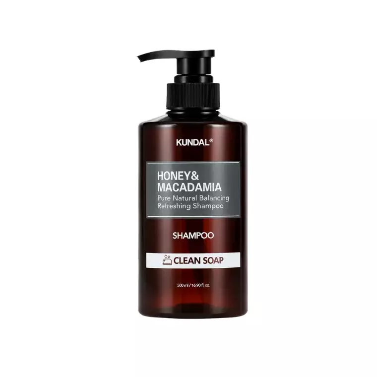 KUNDAL Honey & Macadamia Clean Soap Shampoo (500ml)