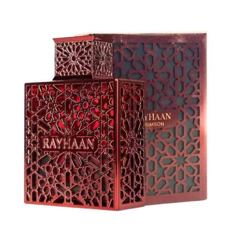  Rayhaan Crimson Eau de Parfum Fragrances For Men (100ml)