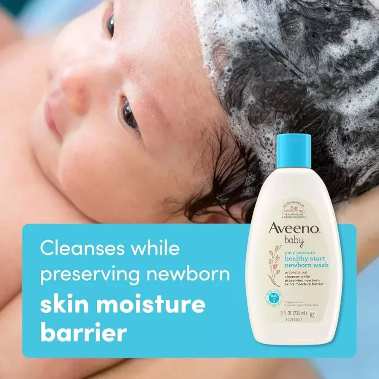 Aveeno Baby Healthy Start Nourishing Newborn Wash (236ml)