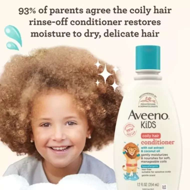 Aveeno Kids' Coily Hair Conditioner (354ml)