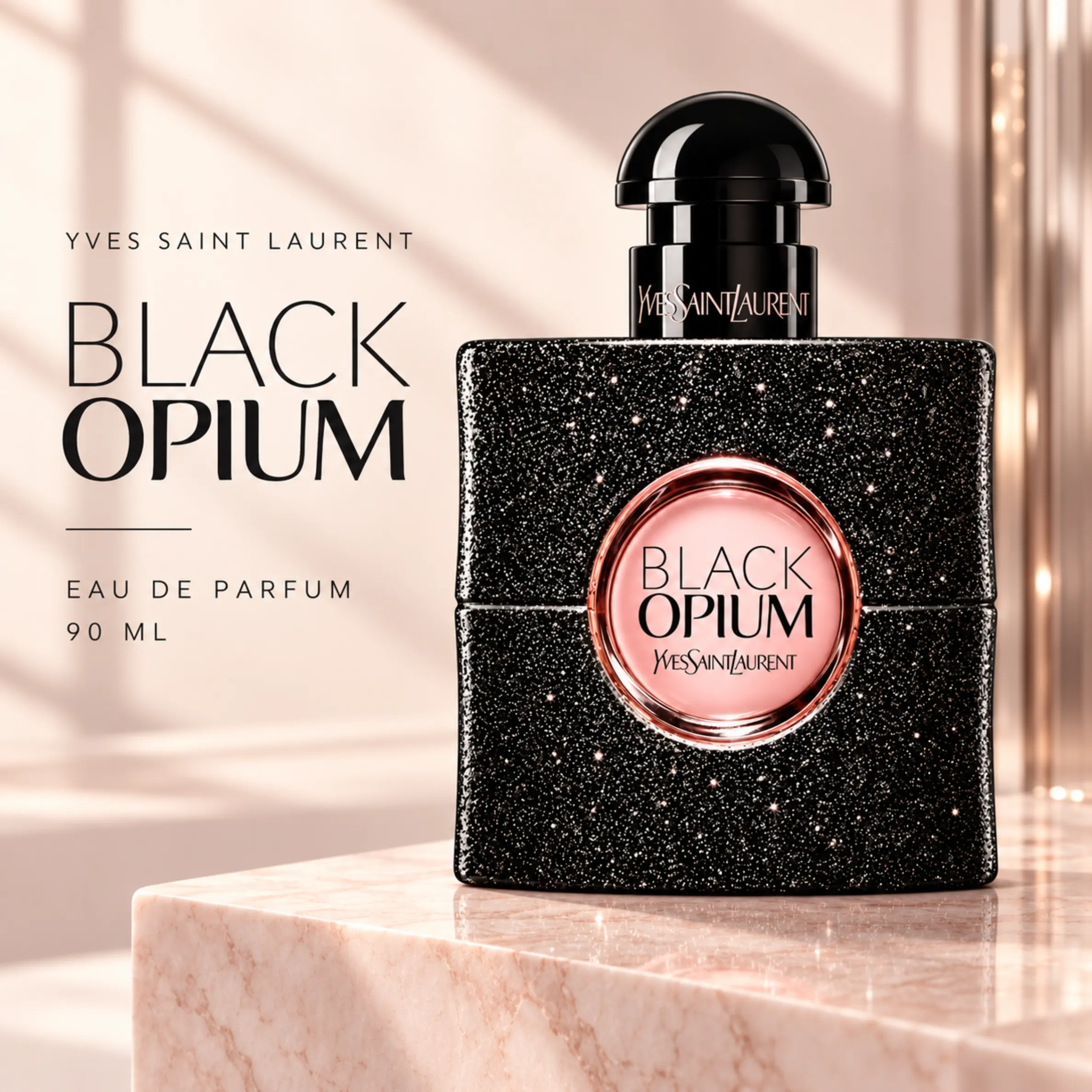 Yves Saint Laurent Black Opium Eau de Parfum for Women (90ml)