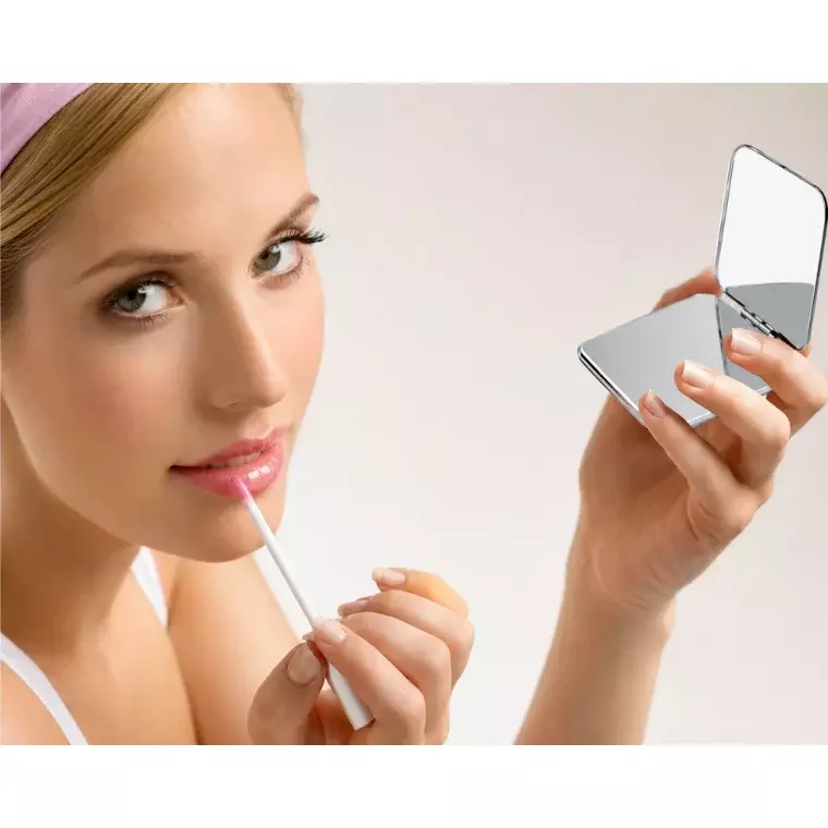 Blink Folding Pocket Portable Makeup Compact Mirror With Light