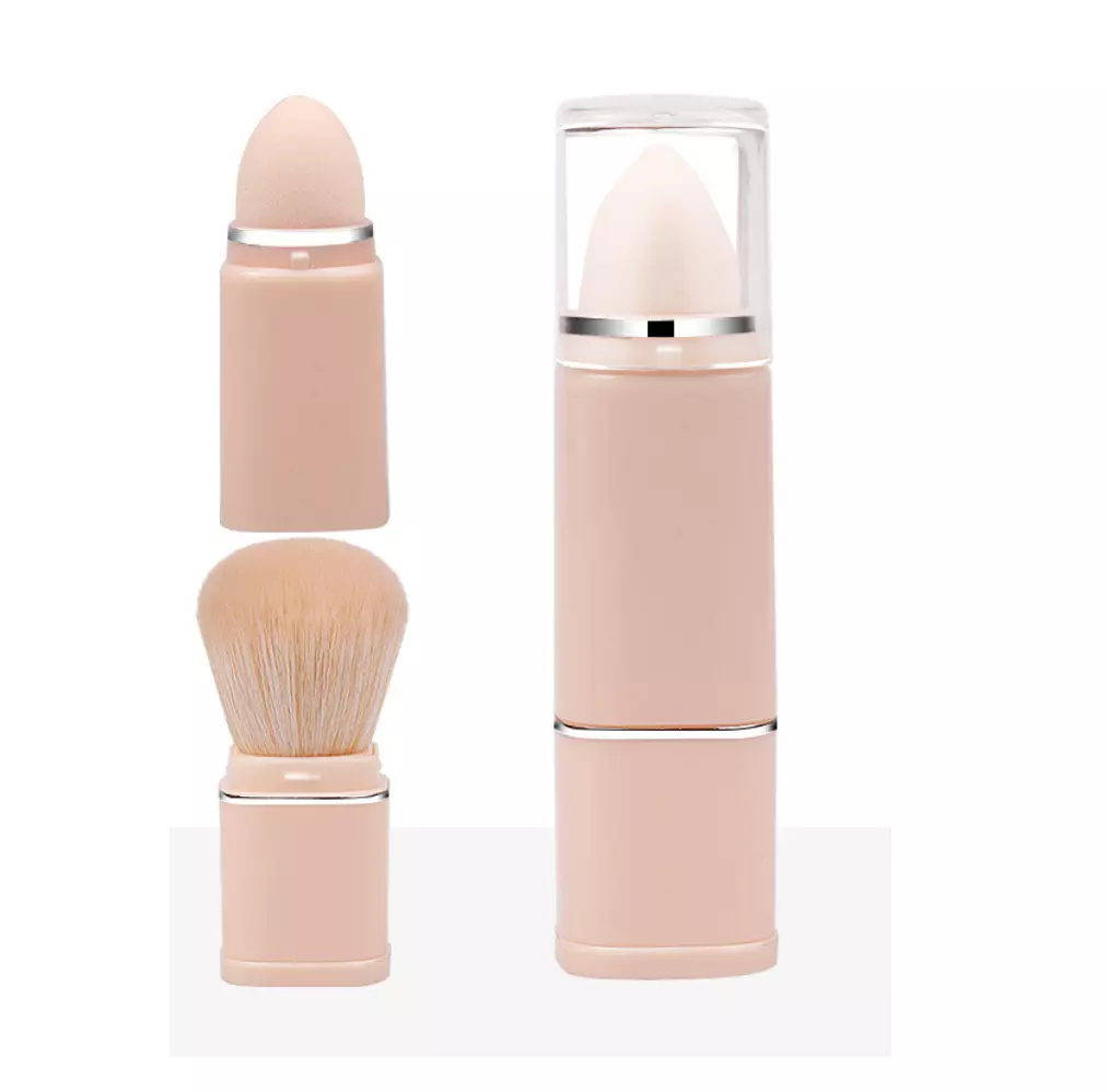 Blink travel 2- in-1 Makeup Brush# Pink Color