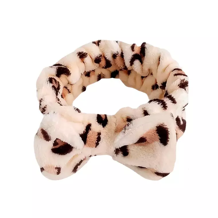 Blink Women Bow Decor Cute Headband #Leopard Print