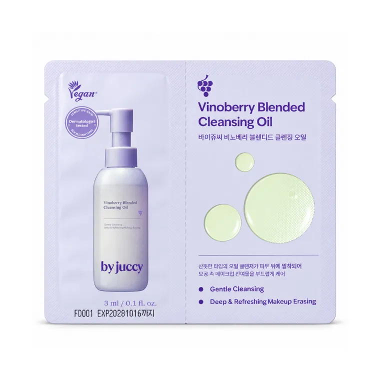 Purchase worth 170 QAR of by juccy Vinoberry Blended Cleansing Oil (3ml) get this gift