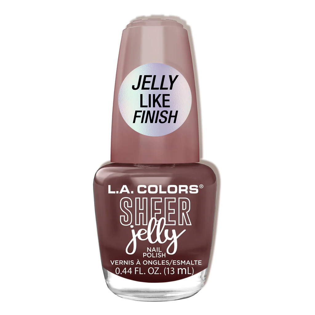 L.A. Colors Sheer Jelly Polish - CNL728 GHOSTED