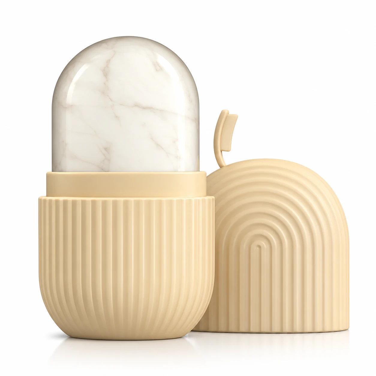 Blink Silicone & Face Ice Roller #Vanilla Cream