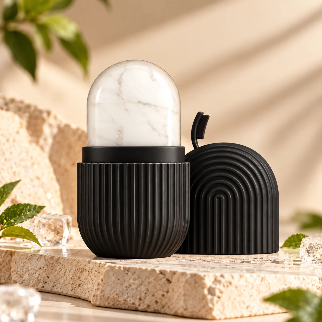 Blink Silicone & Face Ice Roller #Black 
