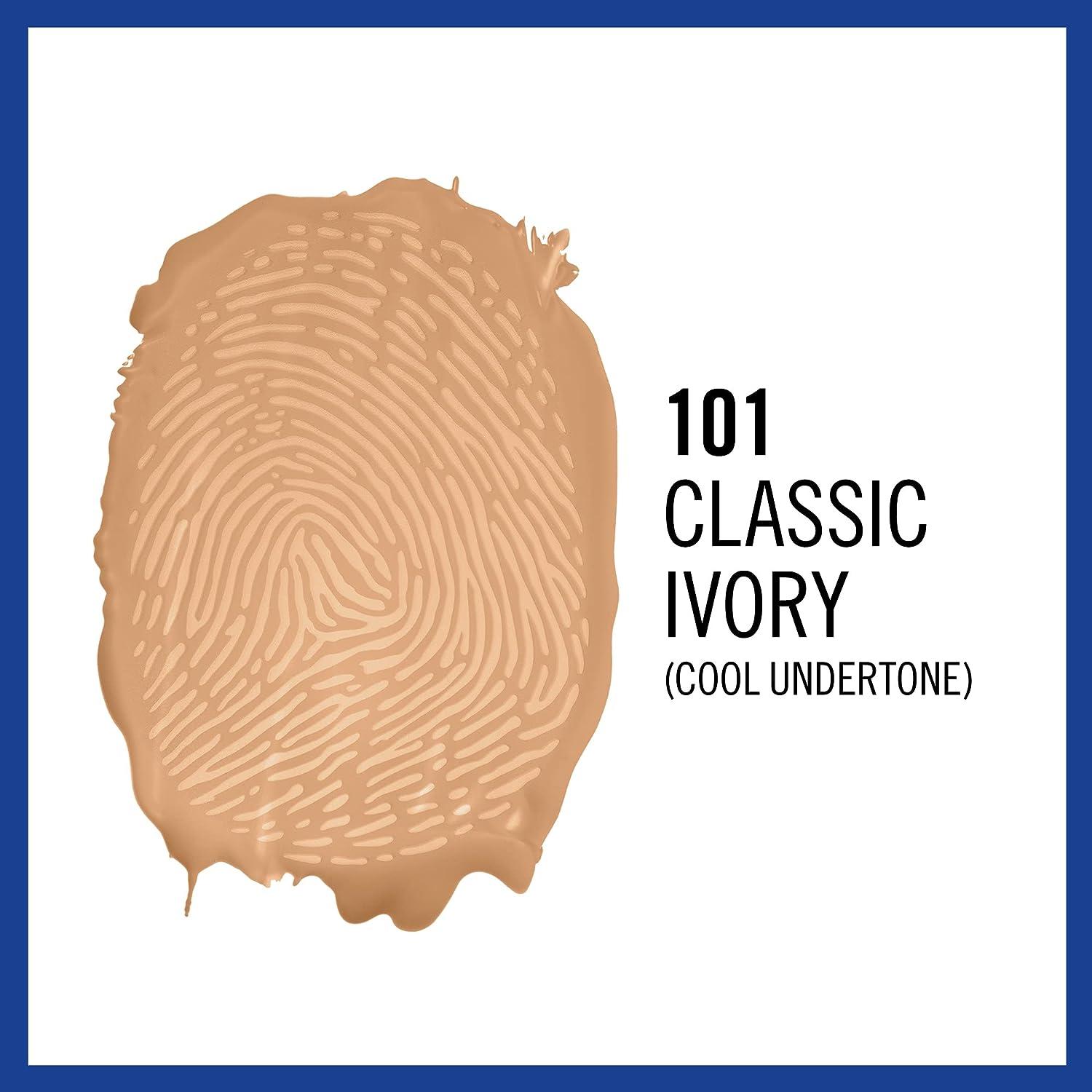 Rimmel London Match Perfection Foundation - CLASSIC IVORY 101 (30ml)
