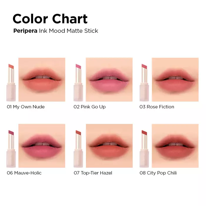 Peripera Ink Mood Matte Stick - 06 MAUVE HOLIC (3g)
