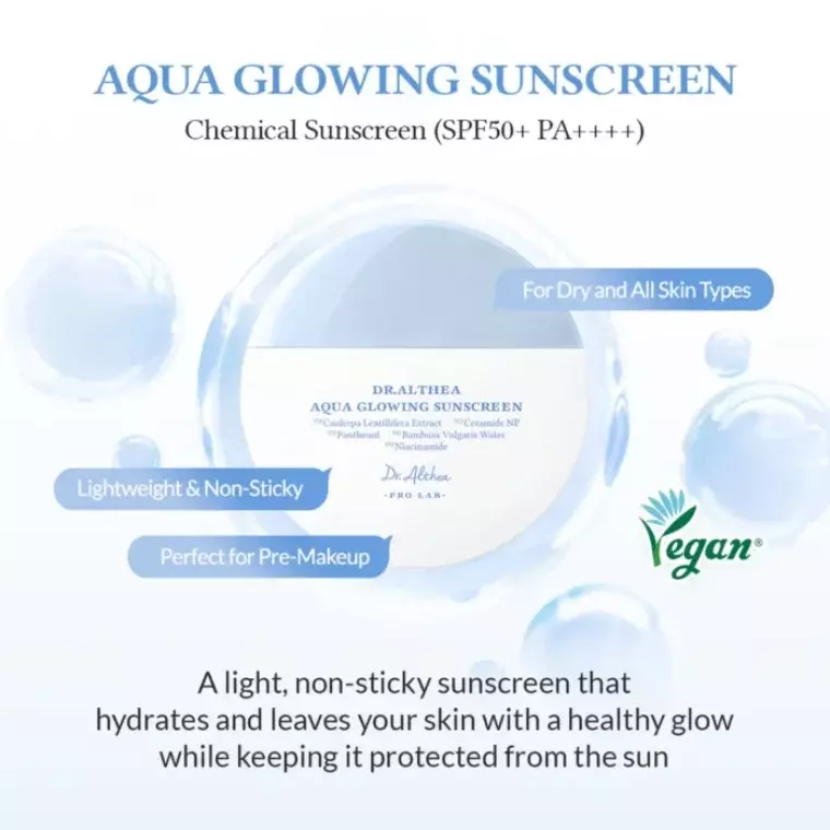 Dr. Althea Aqua Glowing Sunscreen (45ml)